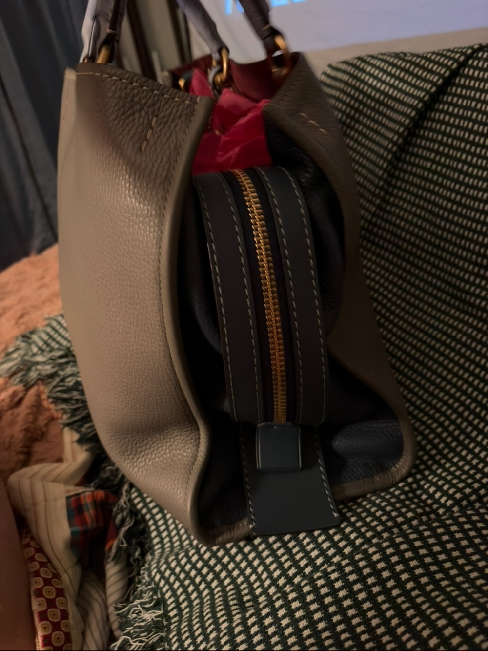 Coach 1941 MTO Rogue 36 – Genuine Ostrich – Rare Style 68946 - Picture 4 of 10